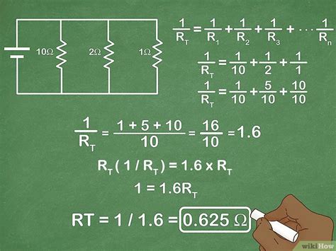 formula for calculating total resistance in a parallel circuit|How to Calculate Total Resistance in a Parallel Circuit.